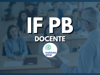 Instituto Federal da Paraíba (Docente)