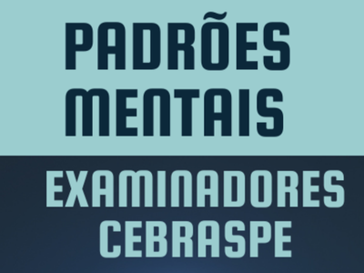 Padrão mental da banca CEBRASPE